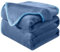 HOZY Kuscheldecke Flauschig Decke Fleecedecke - Kuscheldecke 150x200cm, Blau Gewaschen, XL Fleecedecke Sofa Decken,Warm Wohndecke Couchdecke Hundedecke Sofadecke flauschig, Sofa überwurfdecke