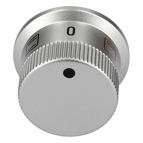 LUTH Premium Profi Parts Knebel für Backofen kompatibel mit Siemens 00608263 Drehgriff für Funktionen Vorwahl Herd