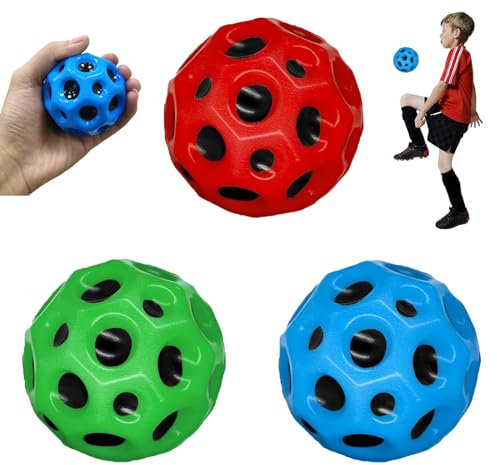 3 Stück Astro Jump Ball,Planeten Hüpfbälle,Hohe Sprünge Gummiball Space Ball Space Ball,Bouncy Balls for Kids Party Gift.(7cm) (A)