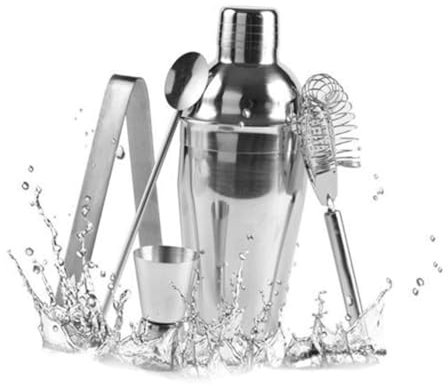 Garneck Metallsieb 5St Kit-Zubehör stainless steel inoxlm zubehör set -Shaker-Kit Barkeeper-Werkzeugsatz klemmbausteine Barkeeper-Utensilien Bar-Werkzeuge Martini einstellen Suite Bausatz