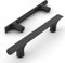 Amerdeco 10 Pieza Tiradores Cocina 96mm Tiradores Armarios Negro Tirador Puerta Tiradores Cajones de Aleación de zinc Muebles Tirador UK0060