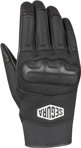 Segura Atol Motorrad Handschuhe, schwarz/weiß, 9