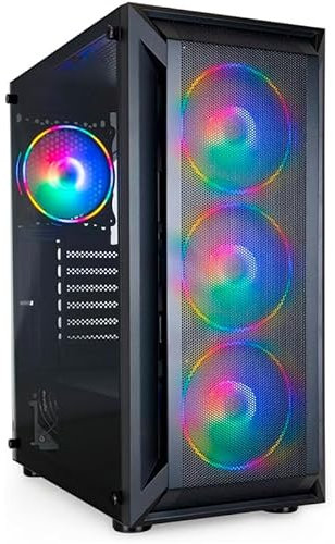 Computer PcElite Marte | AMD Ryzen 5 5600X 3.7GHz | 16GB DDR4 | 1Tb NVME | RTX 3050 6GB | HDMI