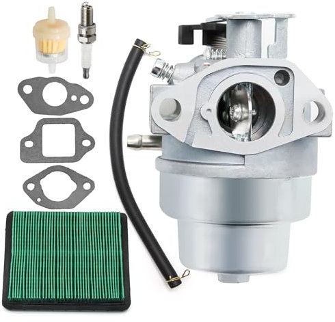 Hoypeyfiy 16100-Z0L-023 Carburettor Carb Kit with Air Filter Spark Plug, Replacement for Honda GCV160 GCV160A GCV160LA GCV160LAO GCV160LE Lawn Mower, Replaces 16100-Z0L-853 16100-ZMO-803