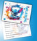 Maili Deluxe Einladungskarten 10er Set + 10 Umschläge Kindergeburtstag kompatibel mit Lilo & Stitch, Format DIN A6 (Postkarte 148 x 105 mm), 0063