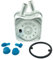 Hajus 1211096 Ölkühler Motoröl 028117021B kompatibel mit A2 A3 A4 A6 TT VW Bus T5 Transporter V Polo 9N P-a-s-s-a-t 3B 3B Golf IV 1J1 1J5 S-h-a-r-a-n T-o-u-r-a-n New Beetle 1995-Heute