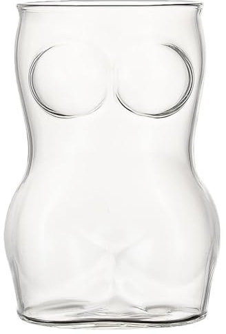 Vasos de cerveza grandes, de medio litro, con forma de cuerpo, tazas de té, tazas de cerveza, jarra de cerveza, vasos de disfrute inigualables para bebidas alcohólicas y jugos