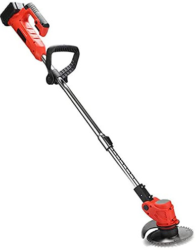 LKYLGYU Tondeuse à Gazon électrique Tondeuse à Gazon sans Fil, Tondeuse à Gazon avec Batteries Li-ION 24 V Poignée réglable et Outil de Bordure agricole en Hauteur