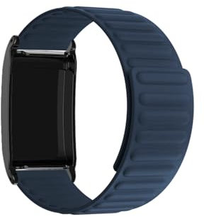 Bestgo Armband für WHOOP Band 4.0, Silikon-Uhren-Sportarmband, Ersatz-Armband für Männer und Frauen, kompatibel mit WHOOP 4.0 Band, Schwarz, Silikon