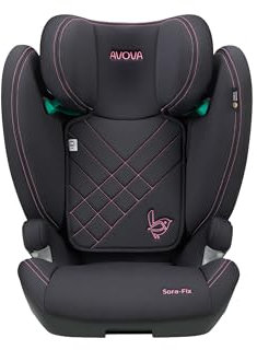 AVOVA Sora-Fix, der Folgesitz geeignet von 100 bis 150 cm, 4 bis 12 Jahre, mit Isofix, Booster Autositz