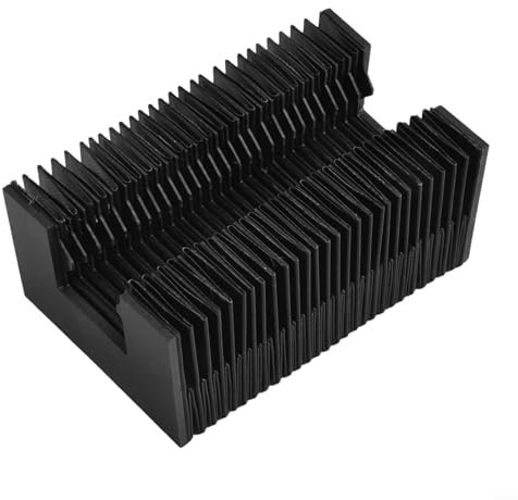 Für HGR25 CNC-Werkzeugmaschinen-Linearführung, Faltenbalg-Staubschutz, 200, 1000 mm, flexibler Teleskopschutz (700 mm)