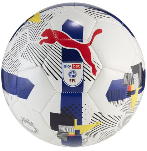 Puma EFL Orbita 6 Football White/blue Size 5