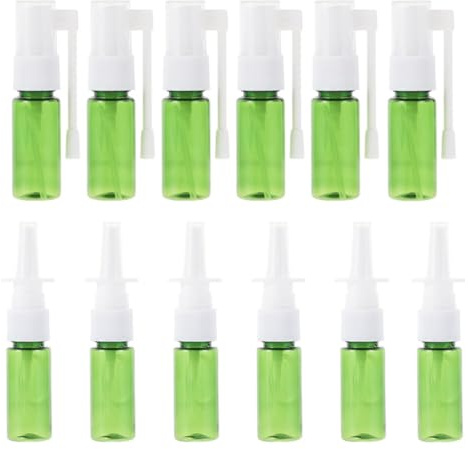 KALLORY 15ml Nachfüll Sprühflasche mit Elefantenkopf, 12 Stück PET