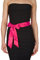 BlackButterfly Hochzeit Bogen Band BrautjungfernabschlussballSatin-Schärpe Gürtel (Leuchtendes Pink, 15W / 250L)