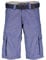 LERROS Bermuda Shorts Herren Blau leicht kariert mit Gürtel - Gr. 31