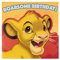 Hallmark Geburtstagskarte für Kinder – gestanzter König der Löwen Simba Design