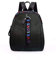Damen Anti-Diebstahl-Rucksack Umhängetasche Handtasche, eleganter Schulrucksack, Schultertasche für Mädchen, Casual Daypack, Reise Schultasche, Vintage Schwarz Canvas Tasche Leder für Frauen