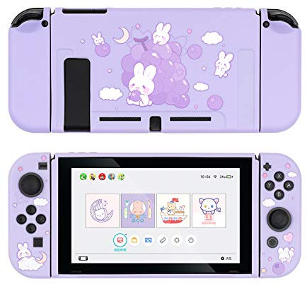 GeekShare Funda Protectora para Switch - Funda Delgada y Suave de TPU Compatible con Consola Switch