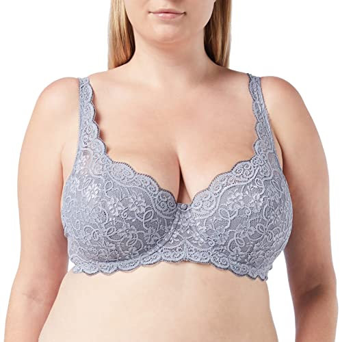 Triumph Damen Amourette 300 WHP X Schalen BH mit Bügel, Morandi Grey, 90E