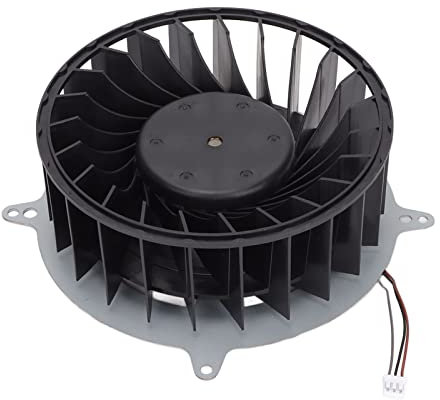 Bewinner Ersatz CPU Lüfter für PS5, Interner Kühler, PS5 CPU Lüfter, 23 Blatt Lüfter, DC 12 V/2,4 A, mit Schraubendrehern