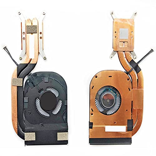 fqparts Laptop Lüfter Abkühlen Fan & Kühlkörper für for Lenovo for ThinkPad X1 Carbon 6th Gen Year 2018 Schwarz