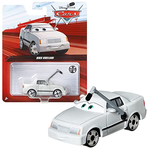 Mattel Auswahl Fahrzeuge Racing Style | Disney Cars | Die Cast 1:55 Auto, Typ:Derek Wheeliams, (CDXV59)