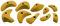 Ocun HOLDS SET 1 Pinches Klettergriffe, yellow