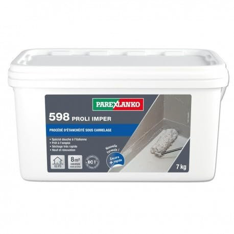 Base impermeabilizante para piscina de ducha de obra hammam 7 kg