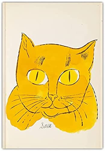 Andy Warhol Poster Pop Andy Warhol Wandkunst Große Katze Leinwand Malerei Andy Warhol Drucken Wohnkultur 40 x 60 cm ohne Rahmen