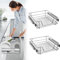 JOIEYOU Lot de 2 tiroirs télescopiques pour armoires de cuisine de 50 cm
