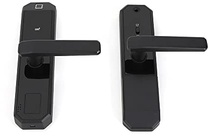 Fingerabdruck Türöffner Türschloss mit Fingerabdruck & Zahlencode Erkennung sowie Smart Lock App für Innentür Türschloss zusätzlich nutzbar