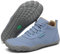 SAGUARO Chaussures Minimaliste Barefoot Homme Barefoot Shoes Femme Chaussures Pieds Nus Respirant Chaussures de Trail Antidérapantes Chaussures de Randonnée pour Semelle Zero Drop Bleu Ciel,EU GR.39