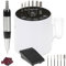 SUNORISE - Fresa per Unghie Professionale - 35000 giri, Sensore Automatico, Display, Tasti Touch, 6 punte - Fresa per Unghie, con Manipolo e Pedale - Fresa Unghie Professionale per Pedicure Elettrico