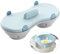 Easylife Microwave Egg Poacher (8 x 22 x 10.8cm) Poached Egg Maker, Dishwasher Safe Microwave Egg Poacher 2 Eggs, Poached Egg Maker Microwave, Portable Egg Poacher for Microwave - Fully Guaranteed