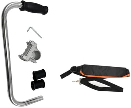 Ggnaxivs für Fadentrimmer mit Schultergurt, Unkrautvernichter-Griffverlängerung, Rasentrimmer-, Rasenpflege