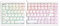 TRyYCB Ergonomic Split Mechanical Keyboard With Custom Macros Compatible Compatible with Office And Featuring Switches Compatible with Laptops And PCs(MD770-RGB-White)