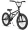 AVASTA 20 Zoll Freestyle Jugend BMX Fahrrad Kinder Fahrrad für 6 7 8 9 10 11 12 13 14 Jahre alt Jungen Mädchen Junge Erwachsene und Anfänger-Level-Fahrer mit 4 Peg, 360 Grad Gyro, Schwarz