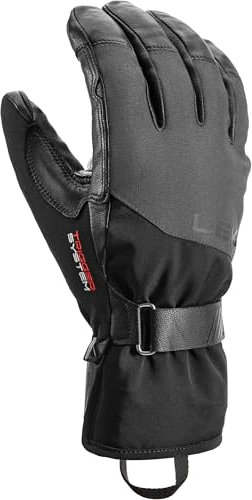 LEKI Unisex Pegas Pro 3D GTX Handschuhe, Black-Graphite, 8.5