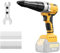 Cordless Rivet Gun Compatible with DEWALT 20V Max Battery, Brushless Pop Rivet Attachment Electric Riveter Tool with Built-in LED Light for 1/8 5/32 3/16 Rivets