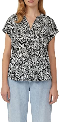 s.Oliver Leichte Baumwoll-Bluse mit All-Over-Print