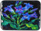 Iris in Royal Blue Custodia per computer portatile Notebook Computer Tablet Valigetta borsa da trasporto per lavoro 10 pollici