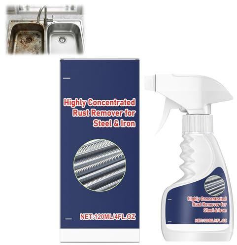Traboto Hochleistungs-Rostlöser-Spray für Metall & Edelstahl, Entfernt Rost Sofort, Kraftvoller Rostentferner für Stahl und Metalloberflächen