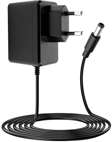 Adattatore Alimentazione 12V 1,5A Universale, Alimentatore AC/DC 100–240V con Presa Jack DC 5,5×2,5 mm, Caricatore per TV Box, Strisce LED, Router, Telecamere, Lampade, Cavo 1.5 m