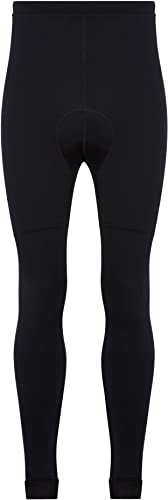 Madison Tracker Kids Thermal Padded Cycling Tights - Black/Reflective, Age 11-12 Years/Children Child Winter Cold Weather Bike Cycle Ride Wear Pad Trouser Pant Unisex Boy Girl Youth Junior Infant
