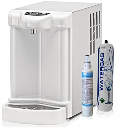 Depuratore Acqua ForHome® Erogatore Fredda Gasata Ambiente Refrigeratore Gasatore Con 1x600Gr Co2