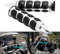Chrom 1 25 mm Motorrad Lenker Handgriffe für Cruiser Chopper