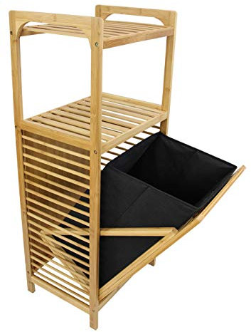 Bambusregal Wäsche