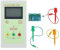 Vikye MK-328 Transistortester, Induktivitätskapazitätswiderstand Elektronisches Messgerät TR LCR ESR-Testmesser, MK328 Tester