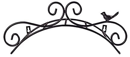 FGASAD Heavy Duty Cast Iron Garden Hose Holder, Water Hose Hanger Wall Mounted Decorative Indoor Outdoor Hose Rack,Water Hose Storage for Lovely Bird Tap Hose Stand