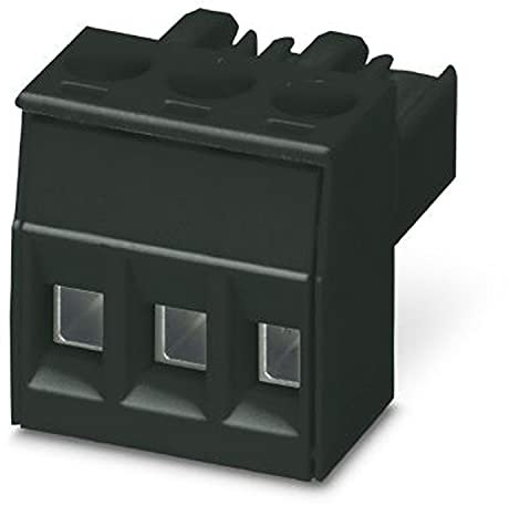 PHOENIX CONTACT MSTBT 2,5 HC/3-STP BK Leiterplattenstecker, 2.5 mm² Nennquerschnitt, 1 Anzahl der Reihen, MSTBT 2.5 HC/.-STP Artikelfamilie, 5mm Rastermaß, Schwarz, 50 Stück